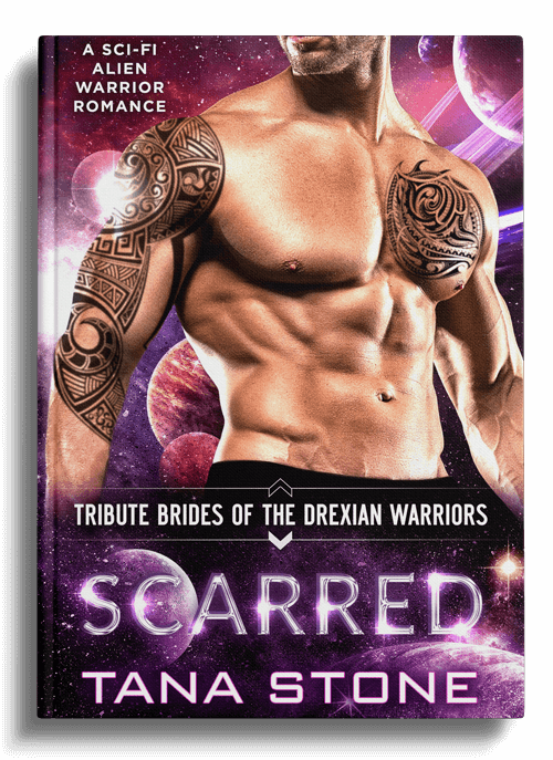 Copertina del libro Scarred di Tana Stone